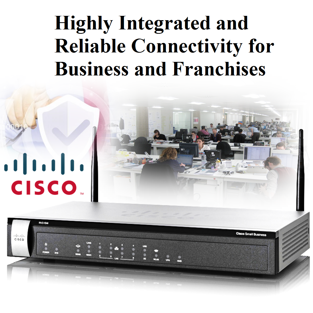Cisco RV315W Wireless-N Multifunction VPN Router